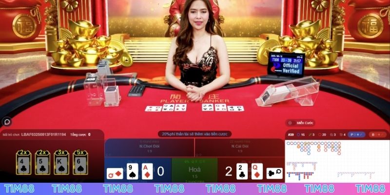 Cách chơi Baccarat TIM88 chuẩn chỉnh cho newbie